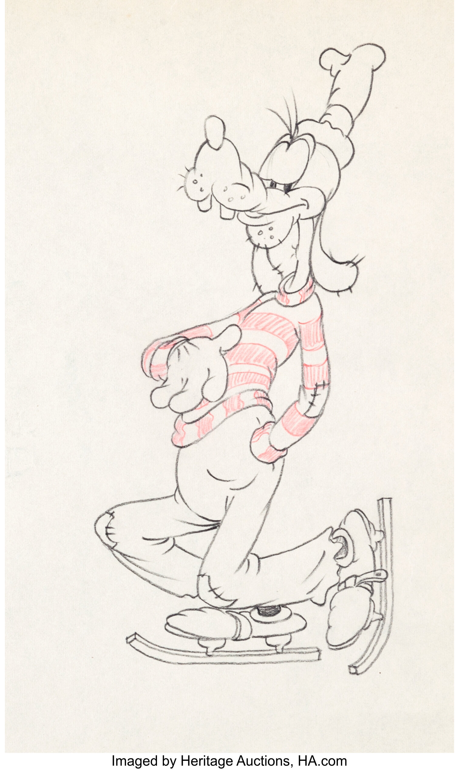 original goofy drawing