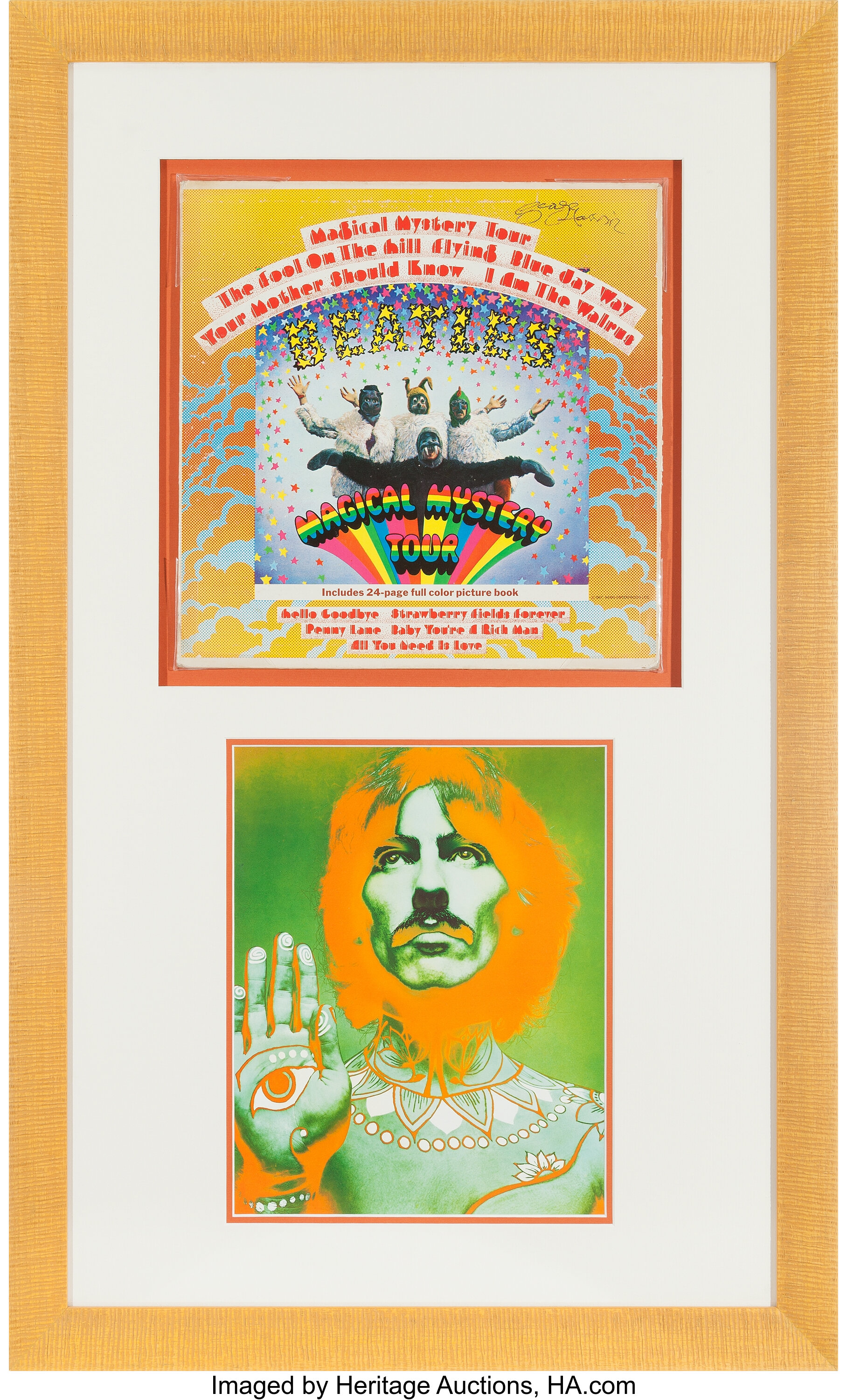 beatles magical mystery tour album cover