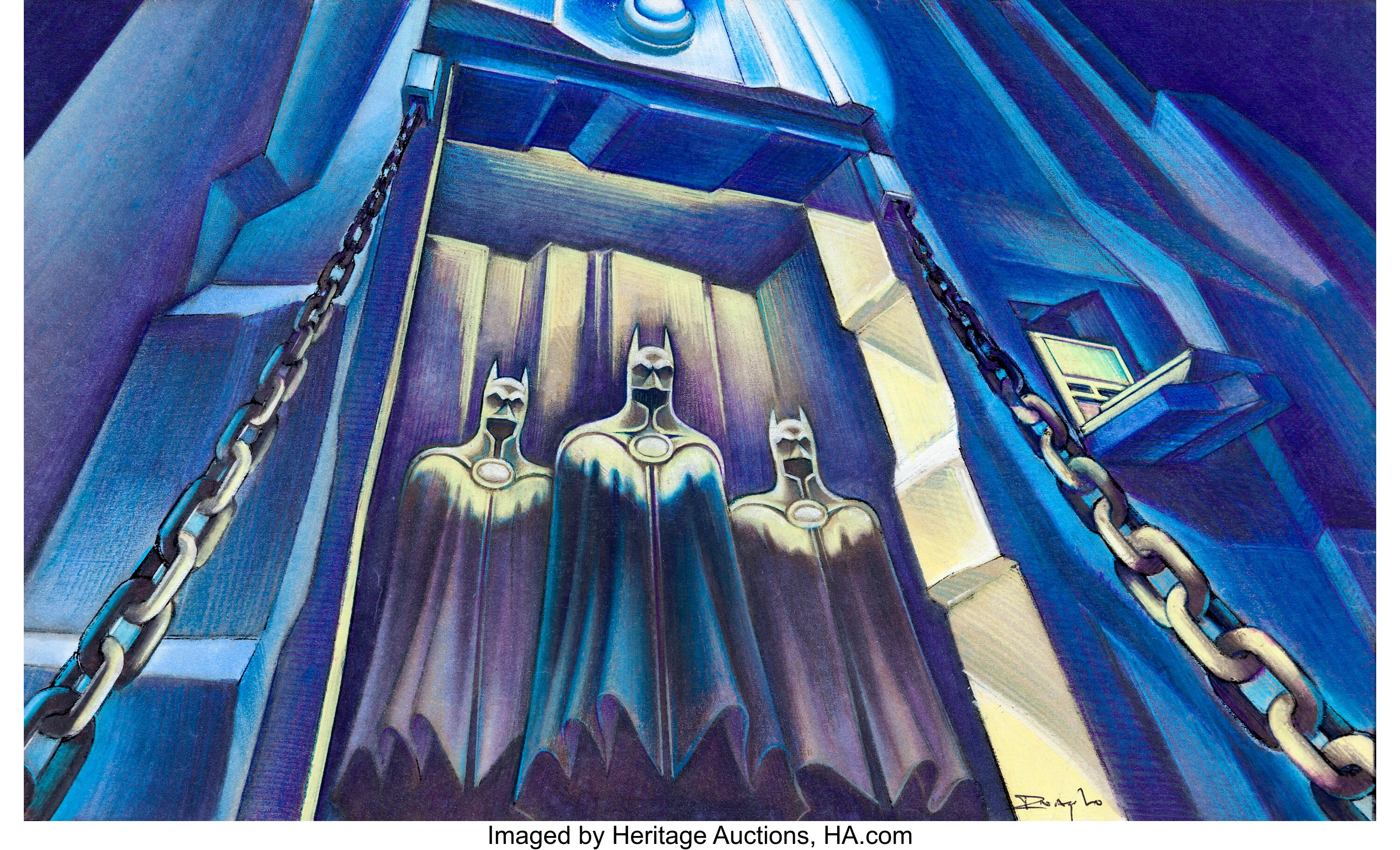 Ivaylo Vakinov Batman Returns - The Video Game Concept Illustration | Lot  #92305 | Heritage Auctions