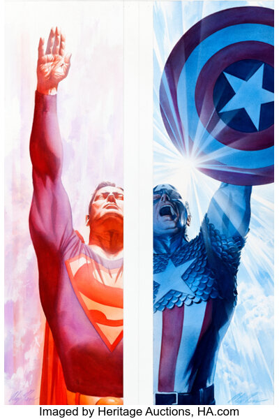 superman art alex ross