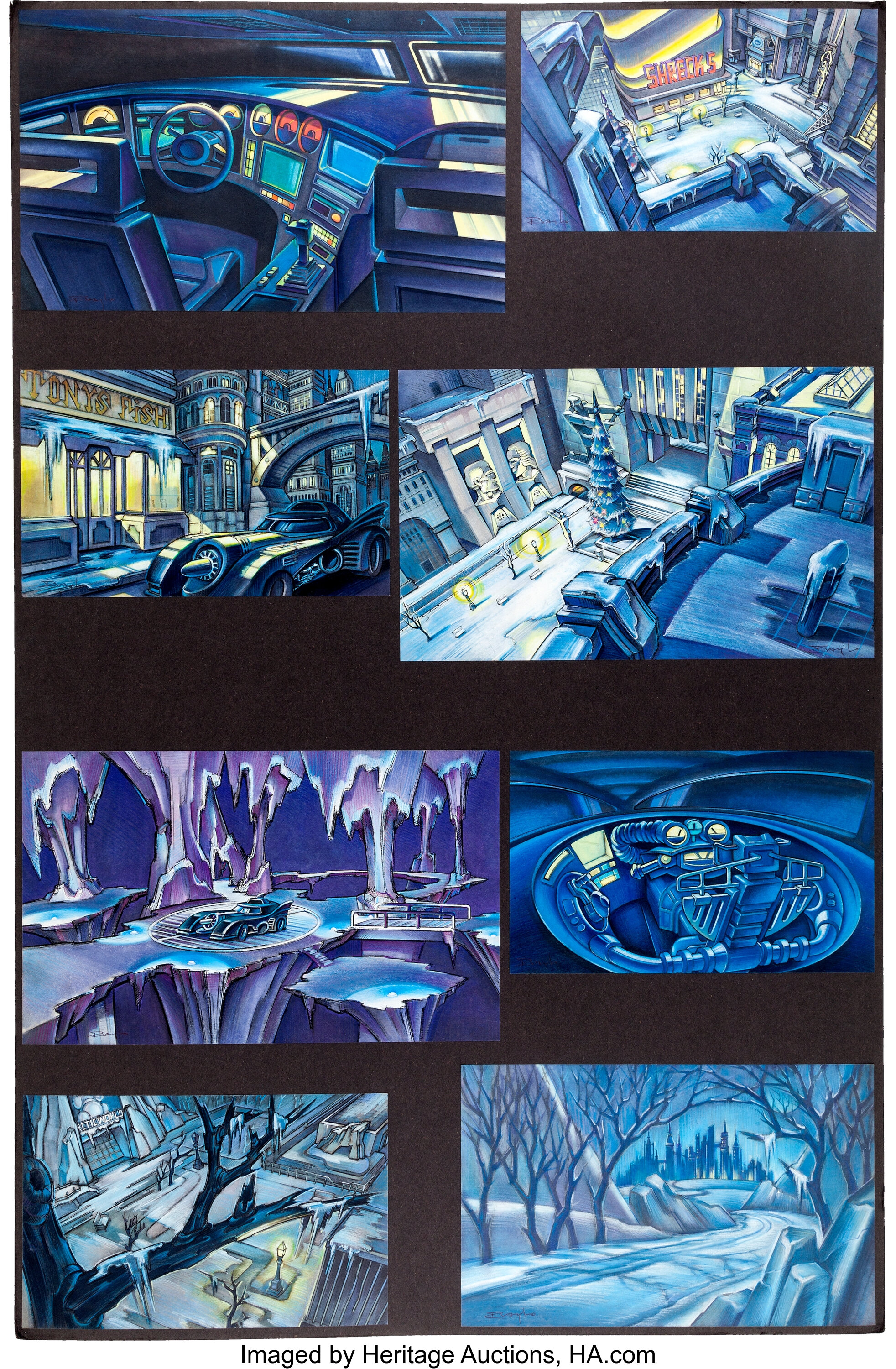 Ivaylo Vakinov Batman Returns - The Video Game Concept Illustration | Lot  #92306 | Heritage Auctions