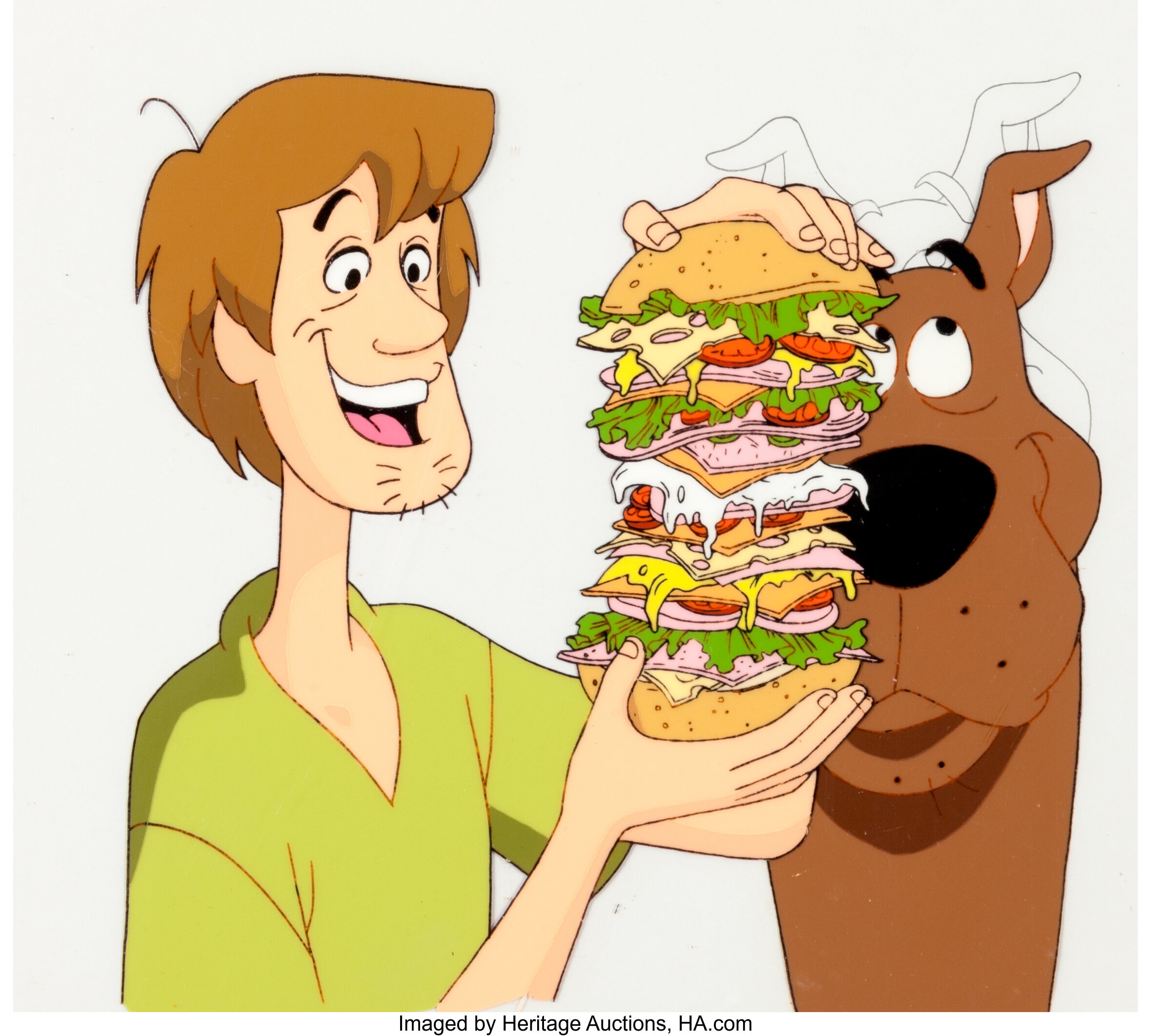 shaggy and scooby food