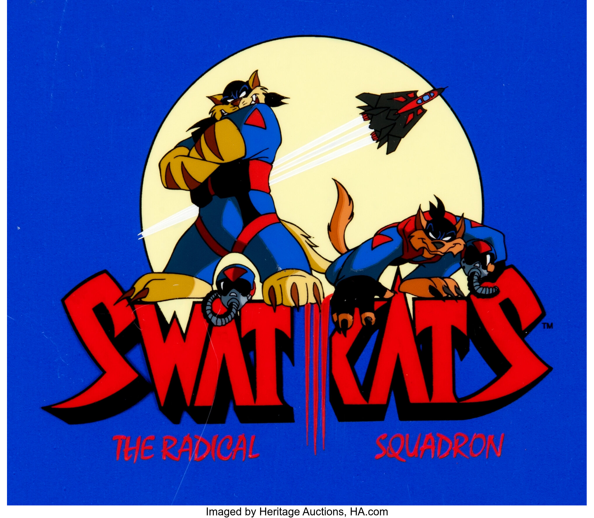 længes efter Ubestemt nederlag SWAT Kats: The Radical Squadron Title Cel (Hanna-Barbera, 1993).... | Lot  #31197 | Heritage Auctions