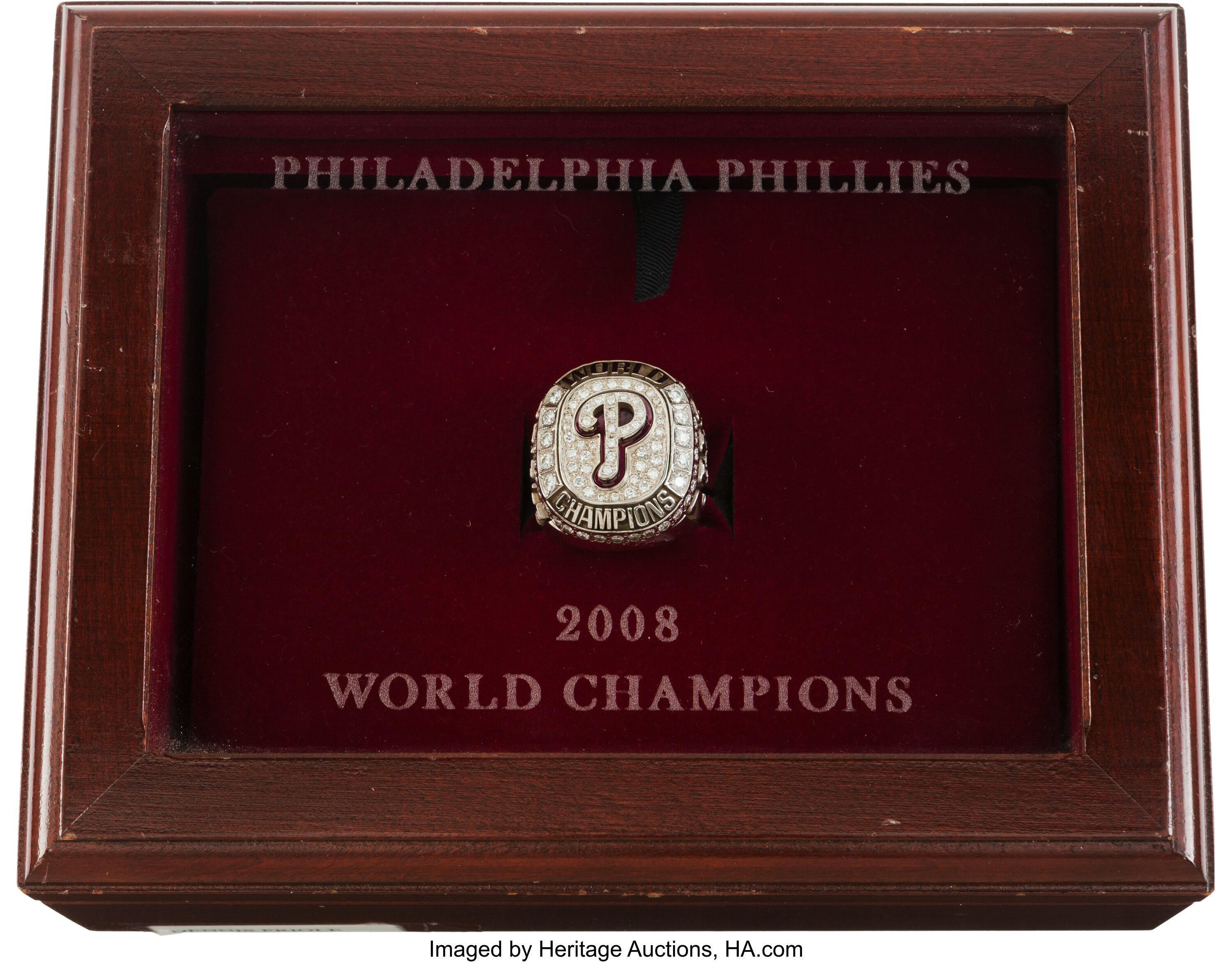 2008 Philadelphia Phillies World Series Championship Ring. Update