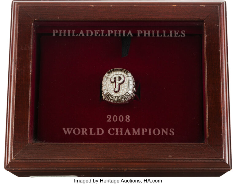 2008 Philadelphia Phillies World Series Championship Ring. Update:, Lot  #80076