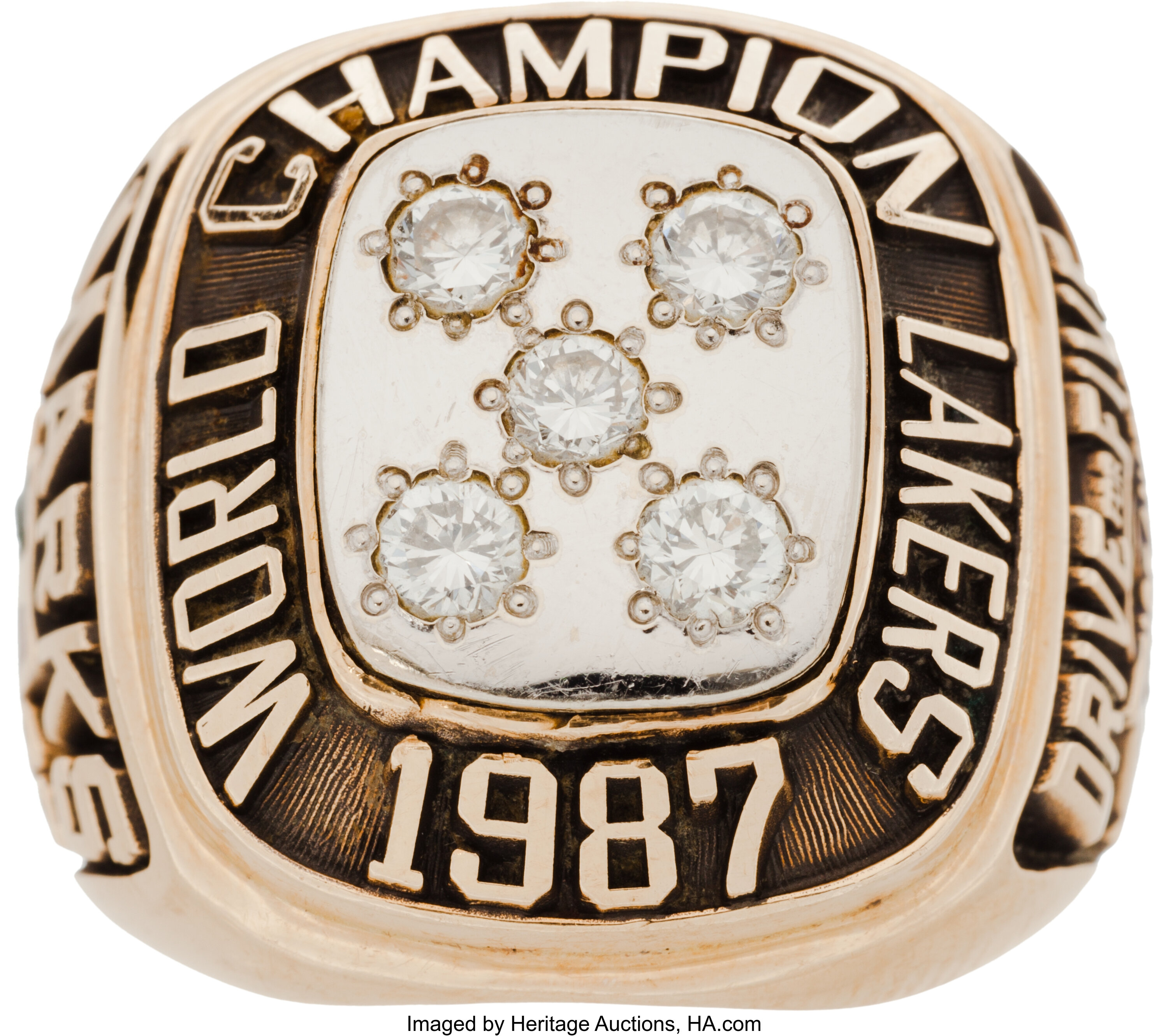 1987 Los Angeles Lakers NBA Championship Ring – Best Championship Rings