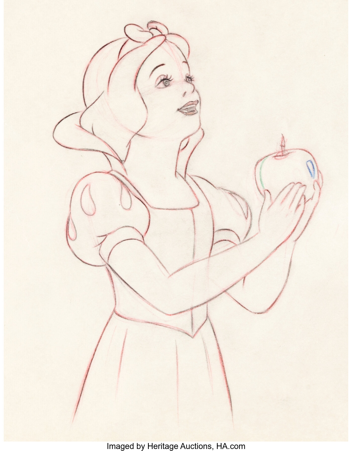 snow white sketches