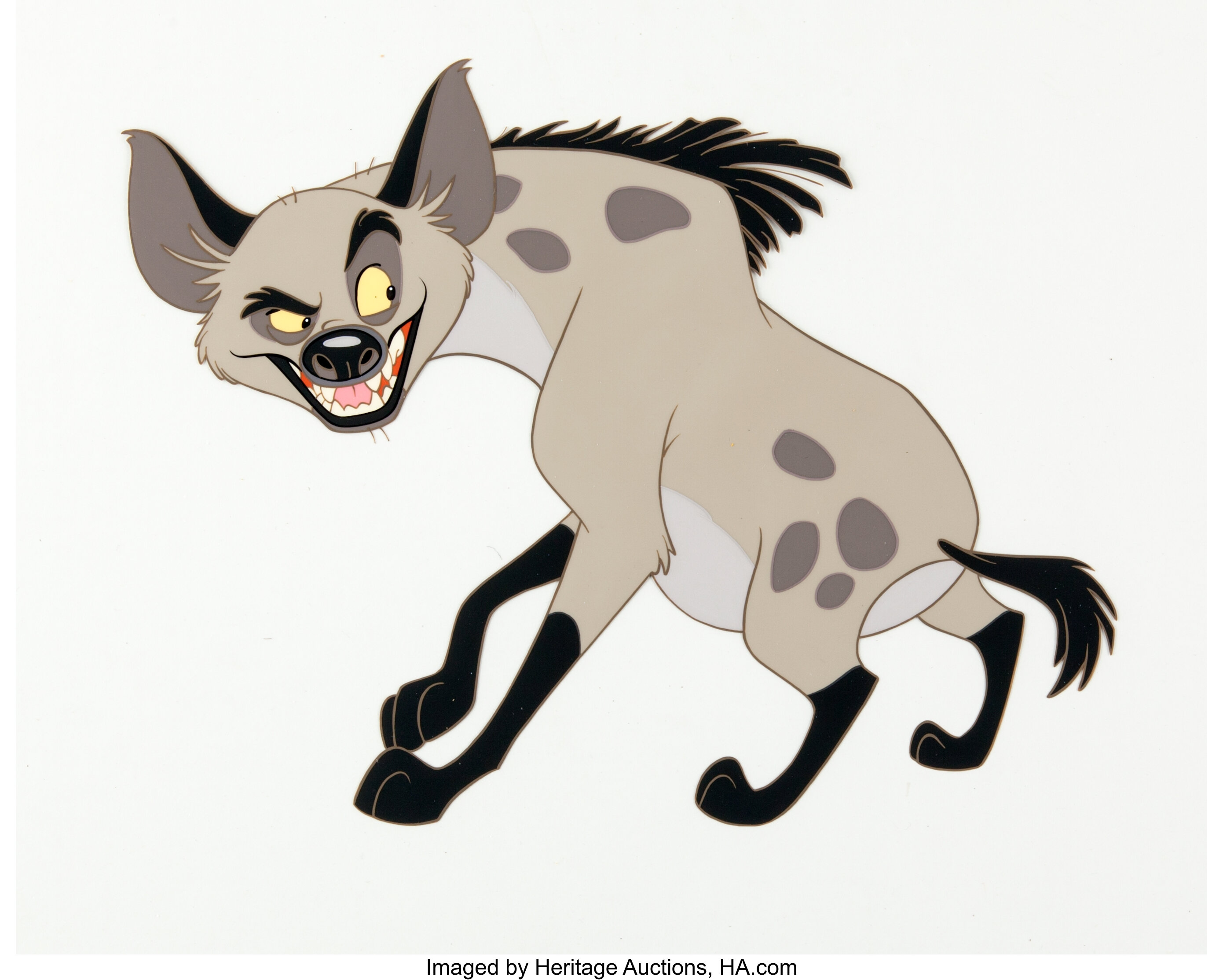 The Lion King Hyena Color Model Cel Walt Disney 1994 Lot 31114 Heritage Auctions