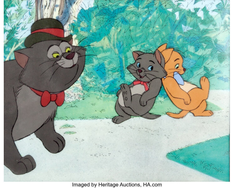 First ever production cel - Fraidy Cat (1975) : r/AnimationCels