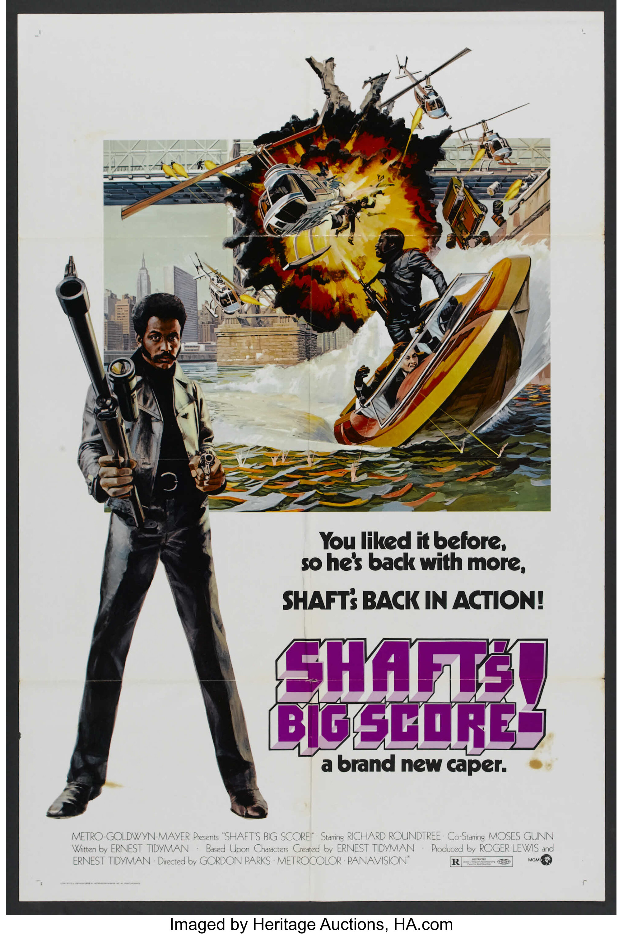 shaft in africa poster