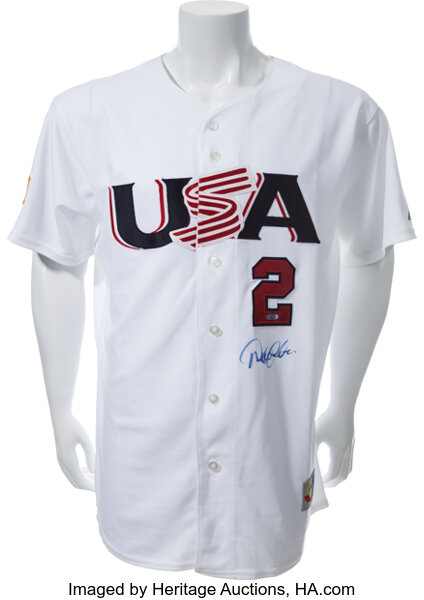 DEREK JETER WORLD BASEBALL CLASSIC AUTHENTIC JERSEY (SZ XL) - Primetime