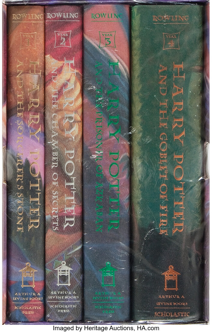 J K Rowling Group Of The First Four Harry Potter Books Lot 93127 Heritage Auctions