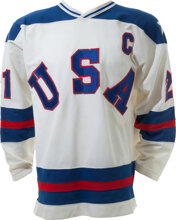 Mike Eruzione's 'Miracle On Ice' jersey going to auction in New York