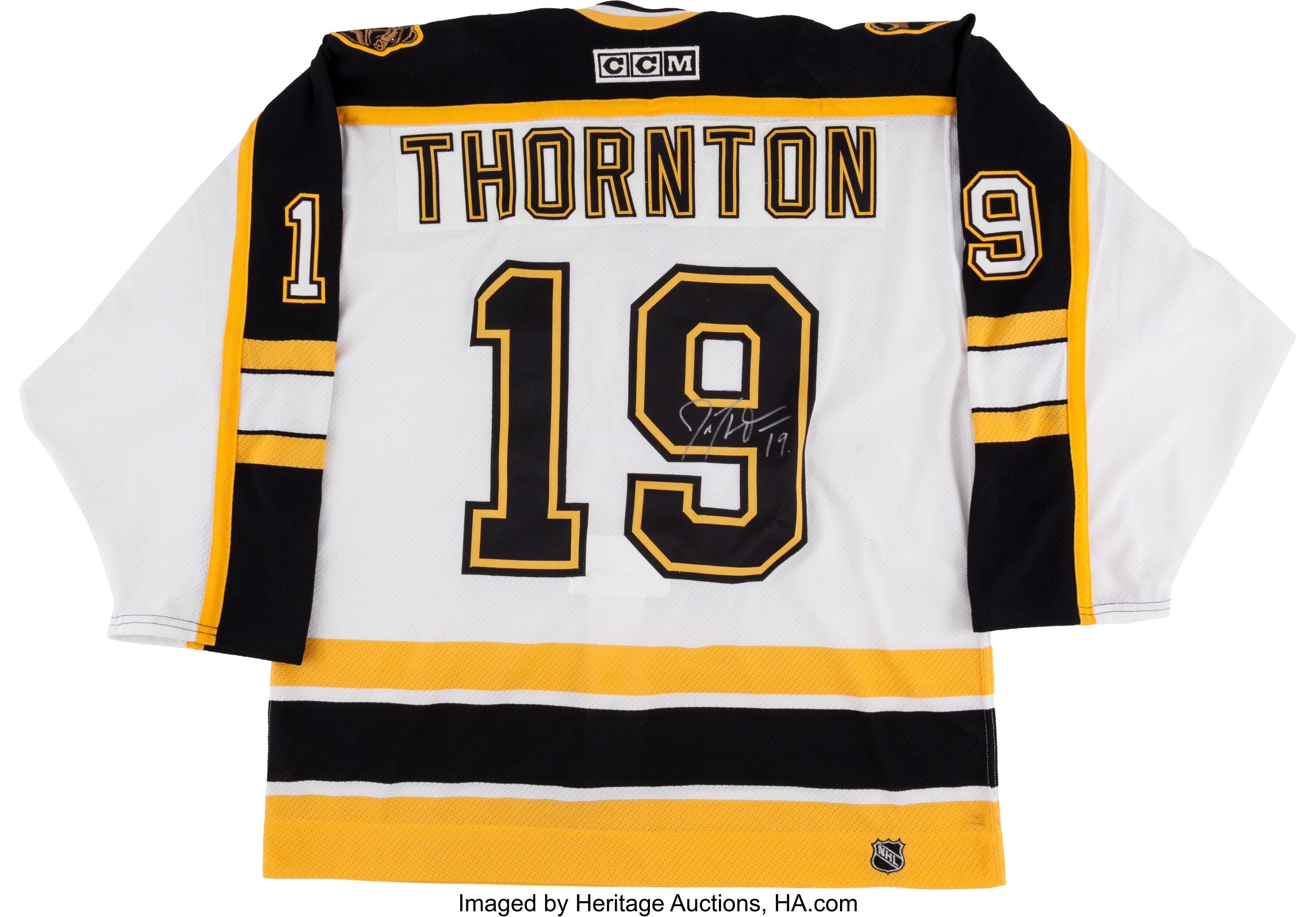 Joe Thornton Signed Boston Bruins Jersey Hockey Collectibles