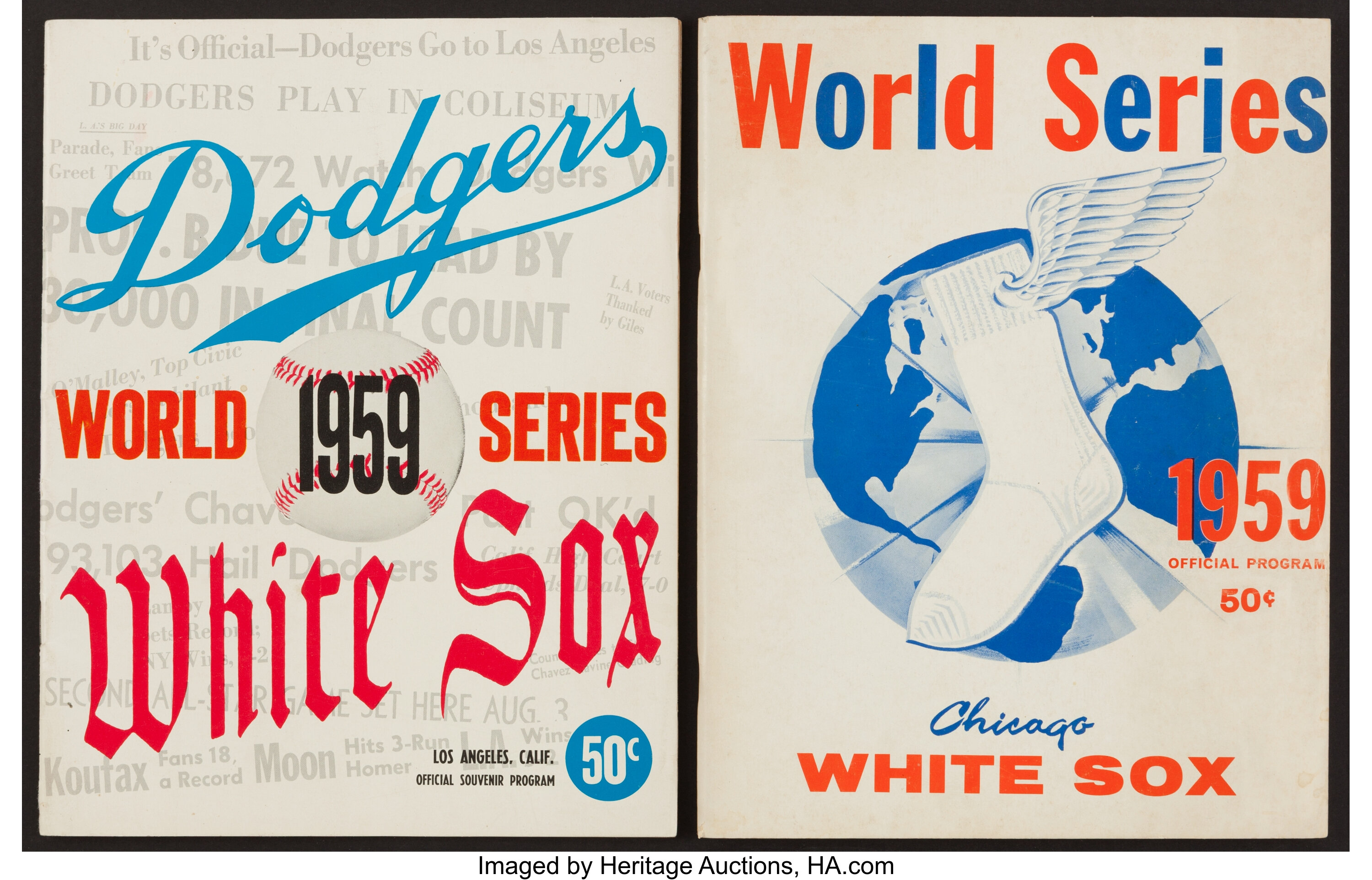 1959 World Series - Los Angeles Dodgers vs Chicago White Sox