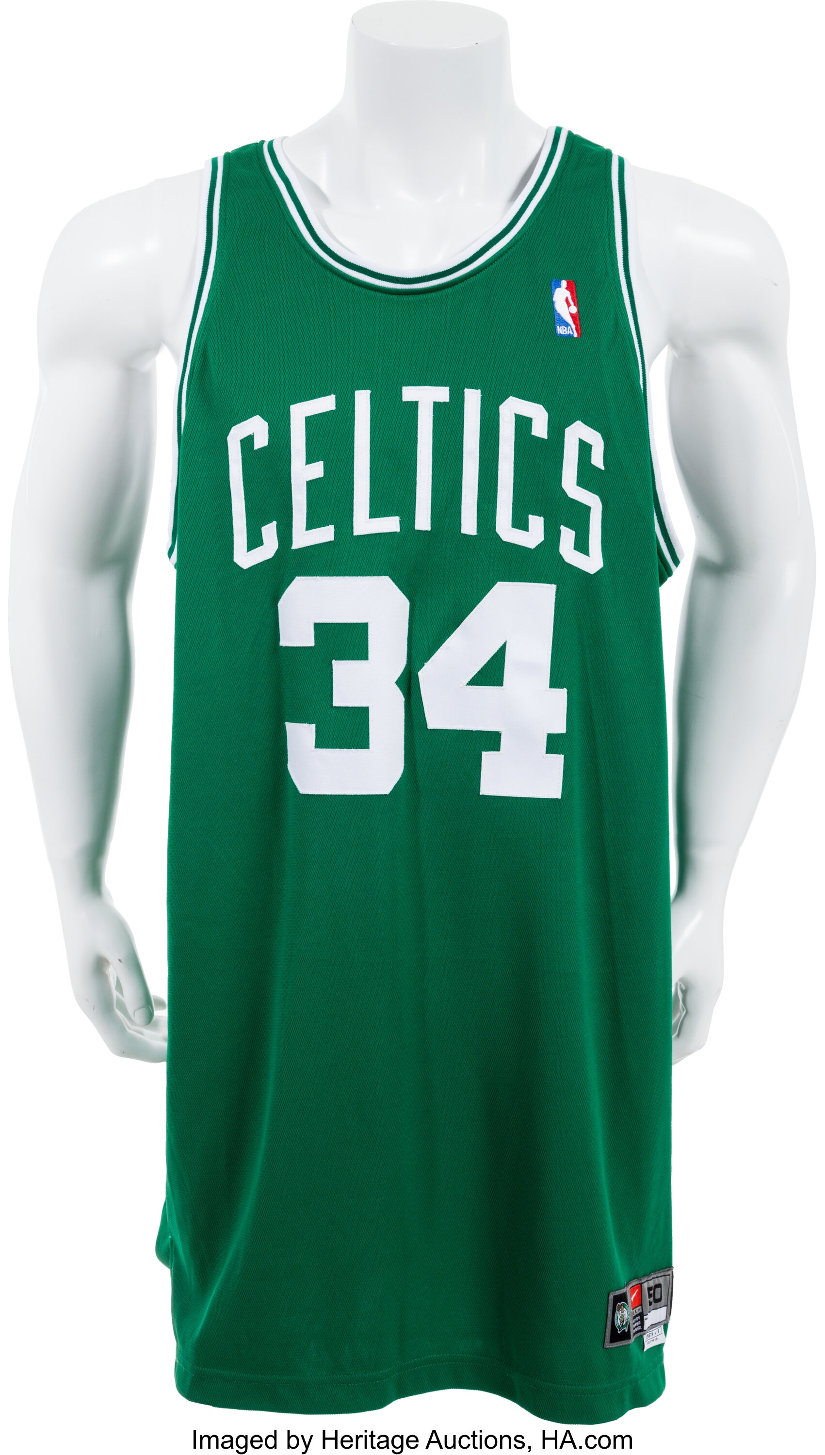 2000-2001 Paul Pierce Game Used and Signed Boston Celtics Home Jersey –  Heartland Sports Memorabilia