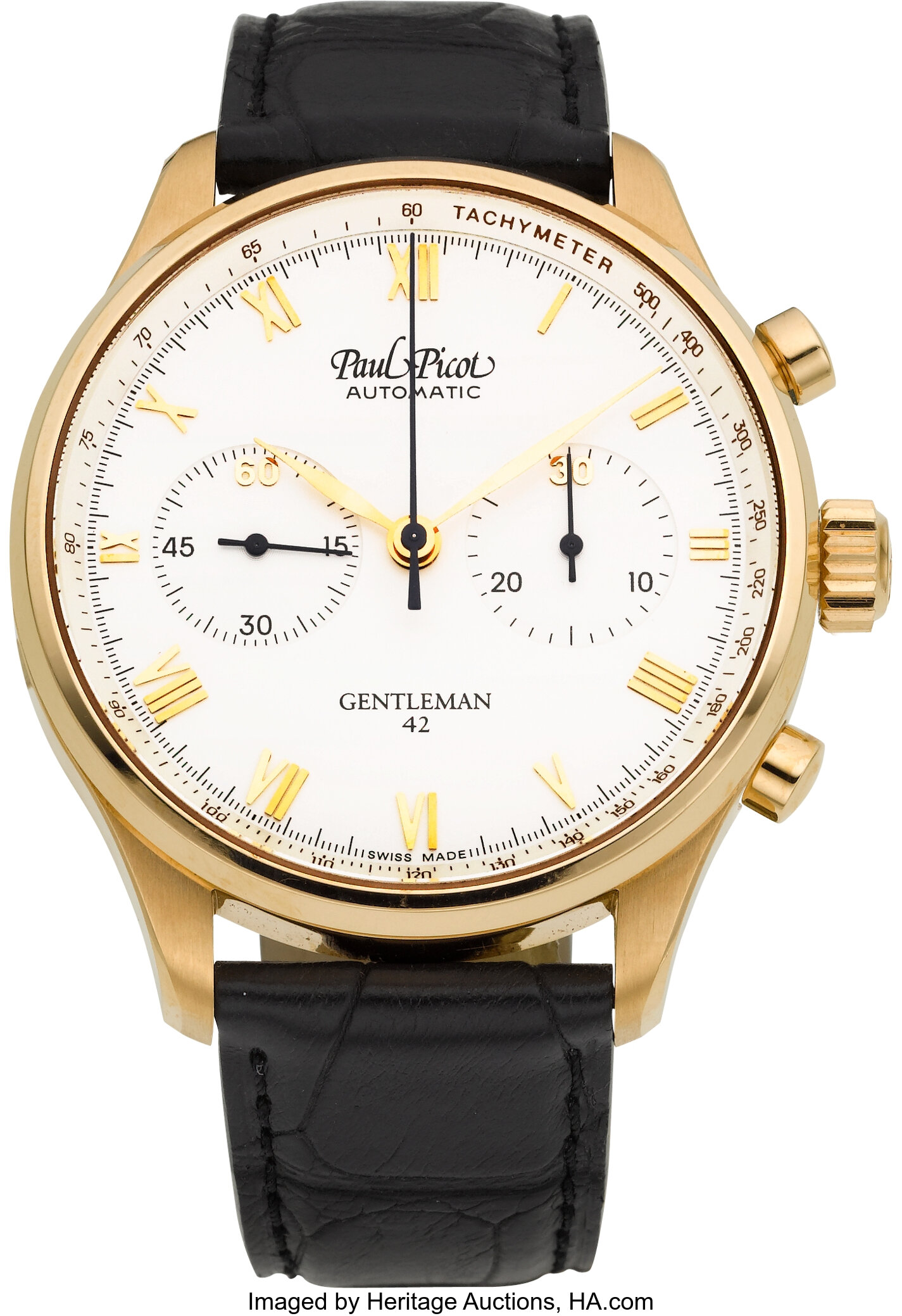 Paul Picot Ref. 0204.84A Very Fine Gentleman's Rose Gold | Lot