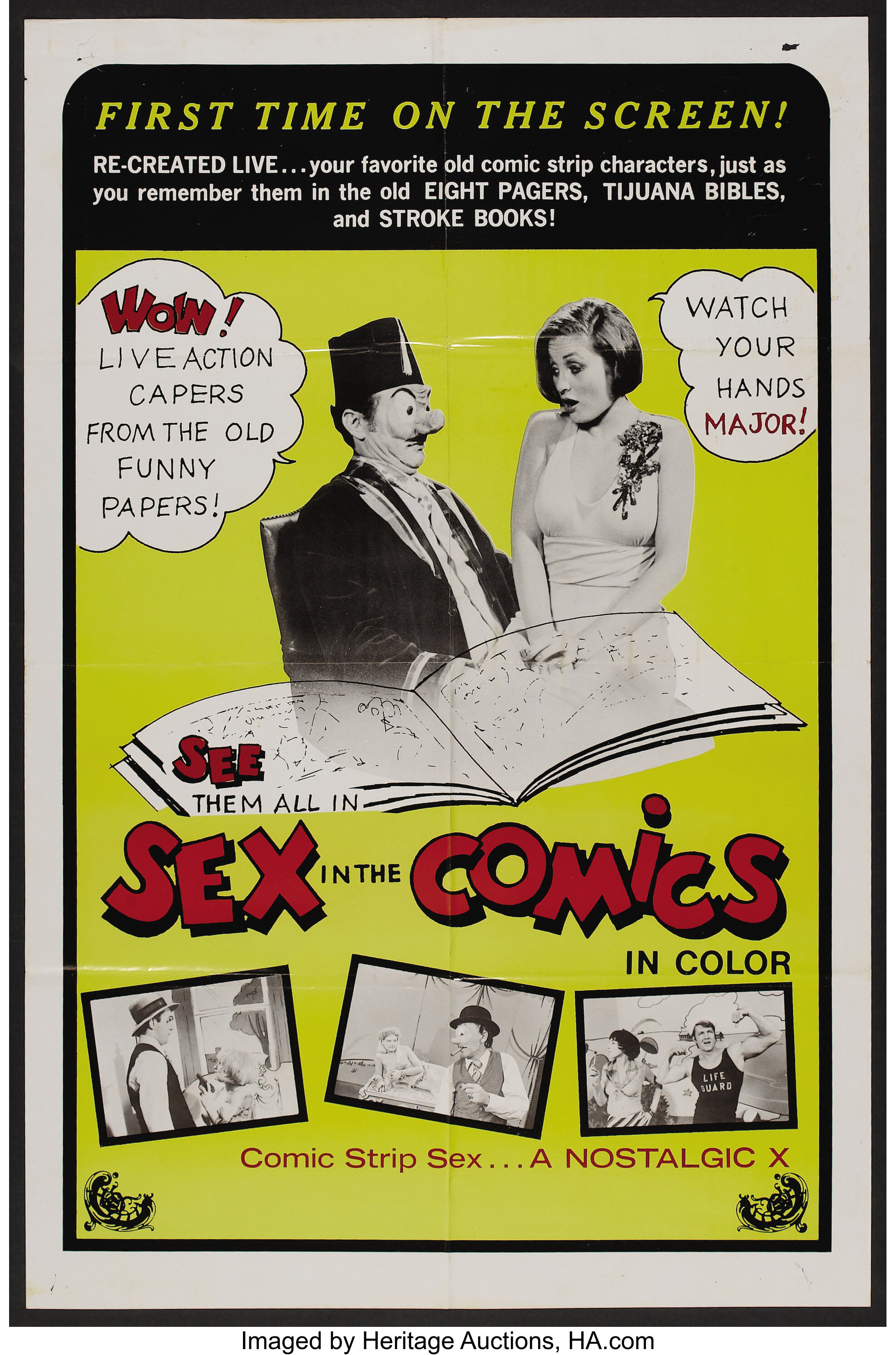 Sex in the Comics (Unknown, 1973). One Sheet (25