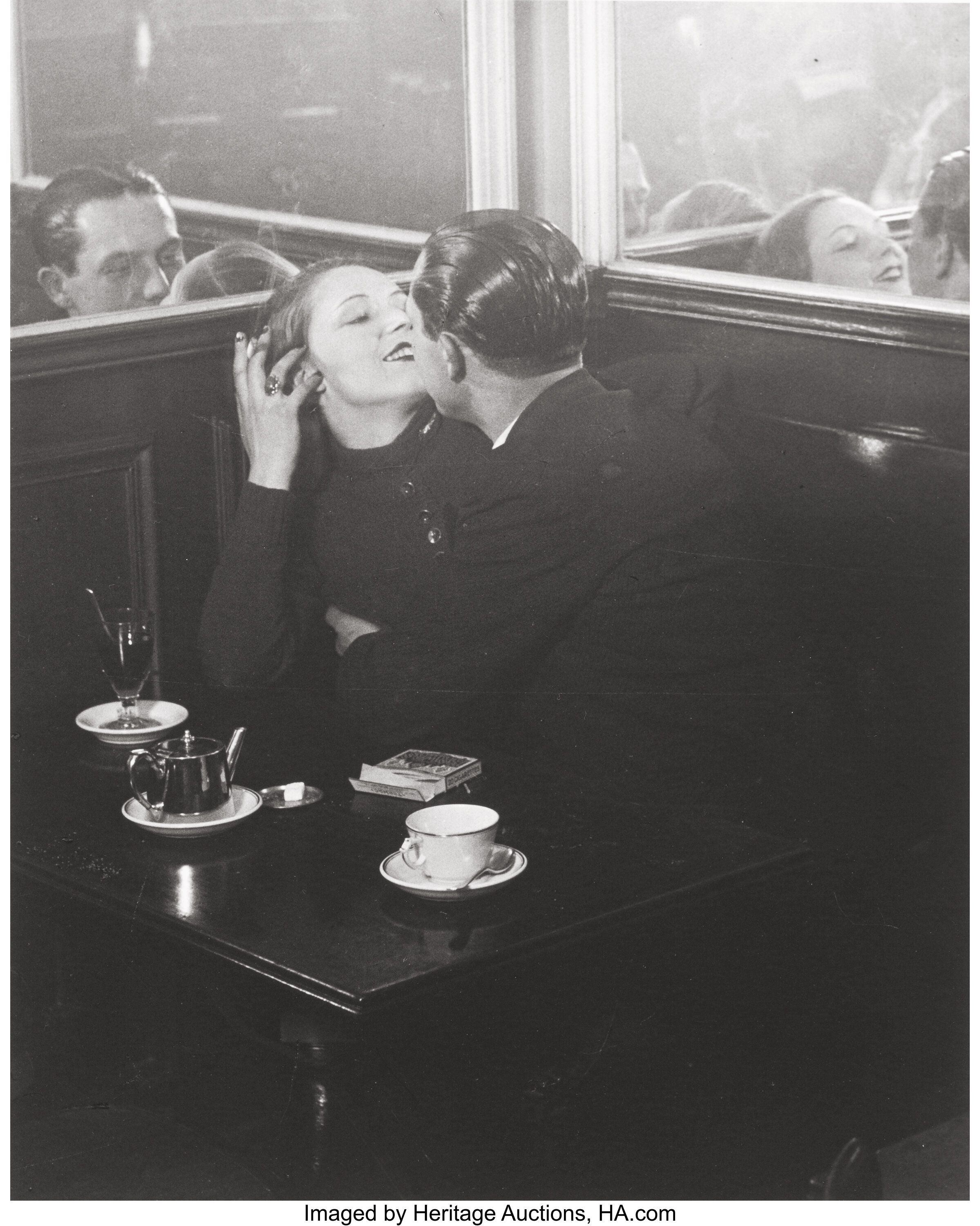 Brassai French 19 1984 Couple D Amoureux Dans Un Petit Cafe Lot Heritage Auctions