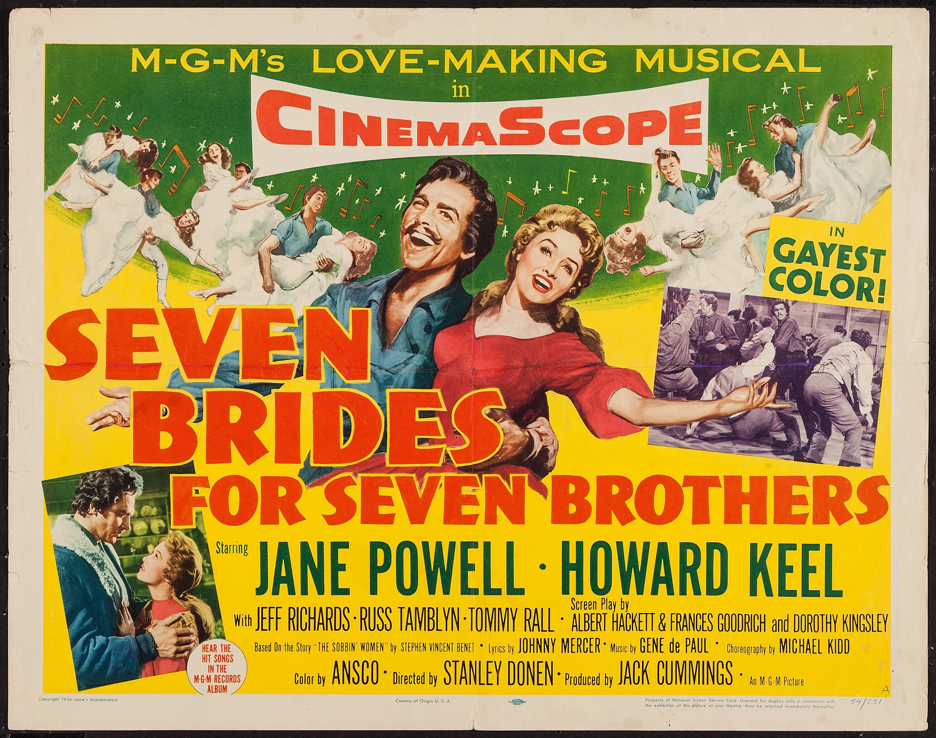 seven-brides-for-seven-brothers-mgm-1954-half-sheet-22-x-28