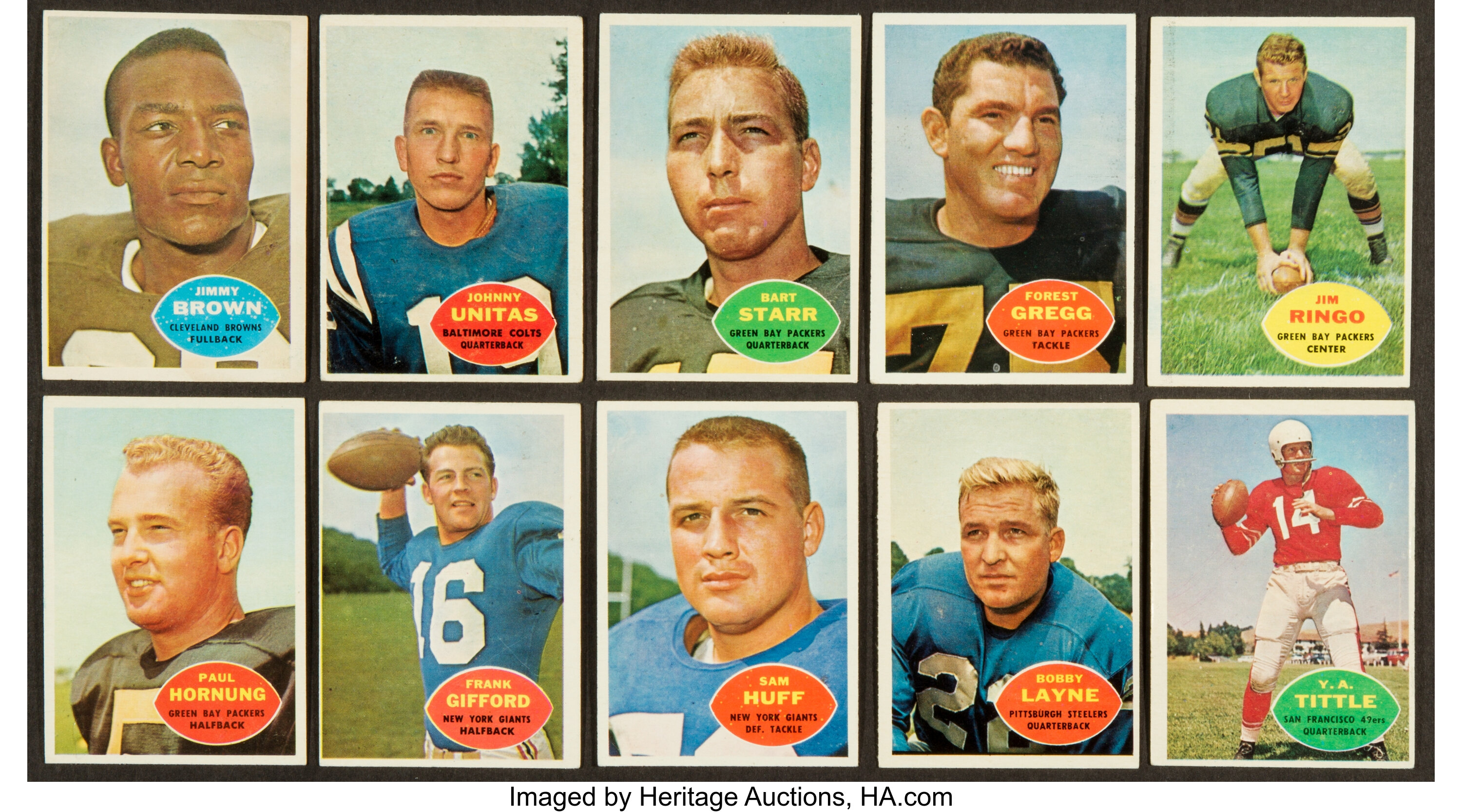 1960 Topps Frank Gifford