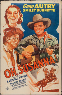 Oh, Susanna! (Republic, R-1940s). One Sheet (27