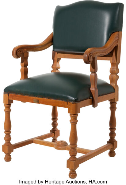 A Prop Dining Room Chair From Titanic Movie Tv