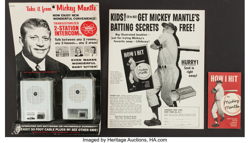 Mickey mantle deals fedtro