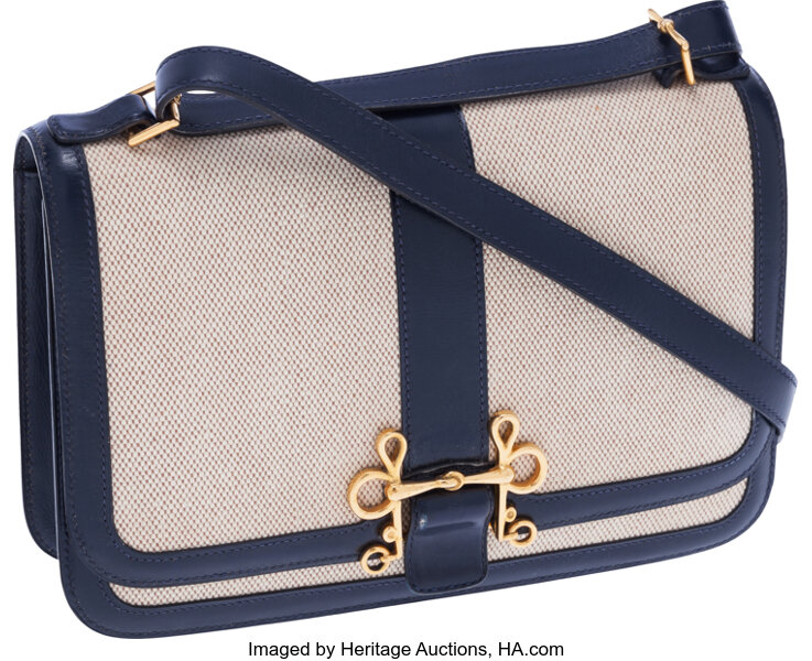 HERMES Dual Handle Canvas Bag – The Luxury Label Nashville