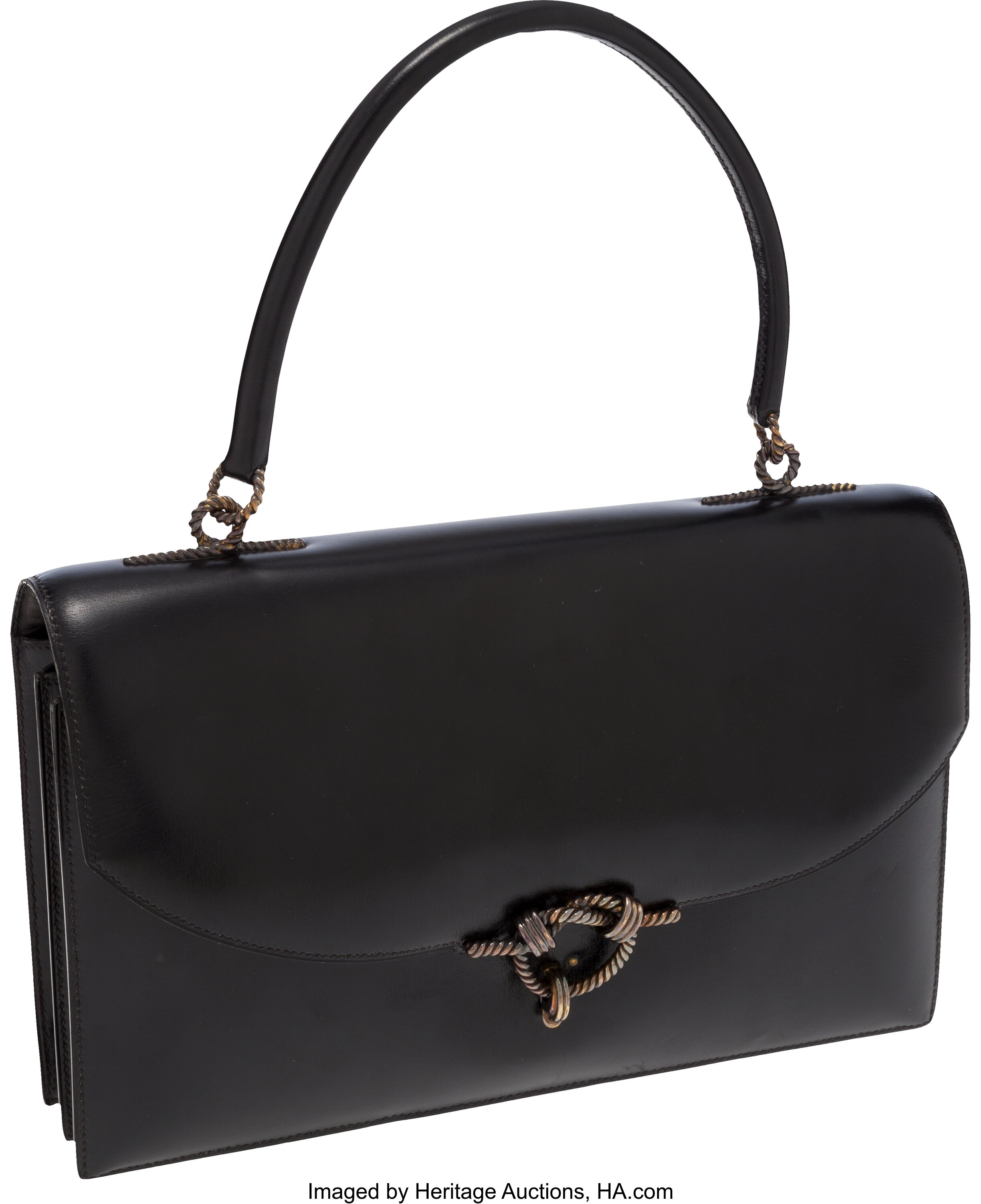 Hermes Black Cavales Twilly Box - MAISON de LUXE