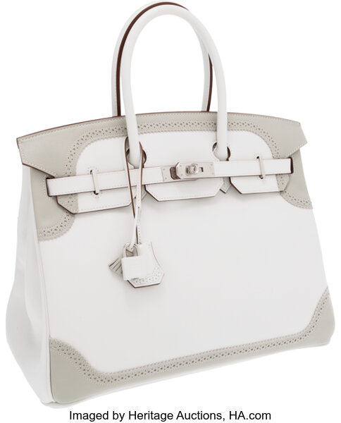 Hermes In and Out Birkin Bag Limited Edition Swift with Palladium