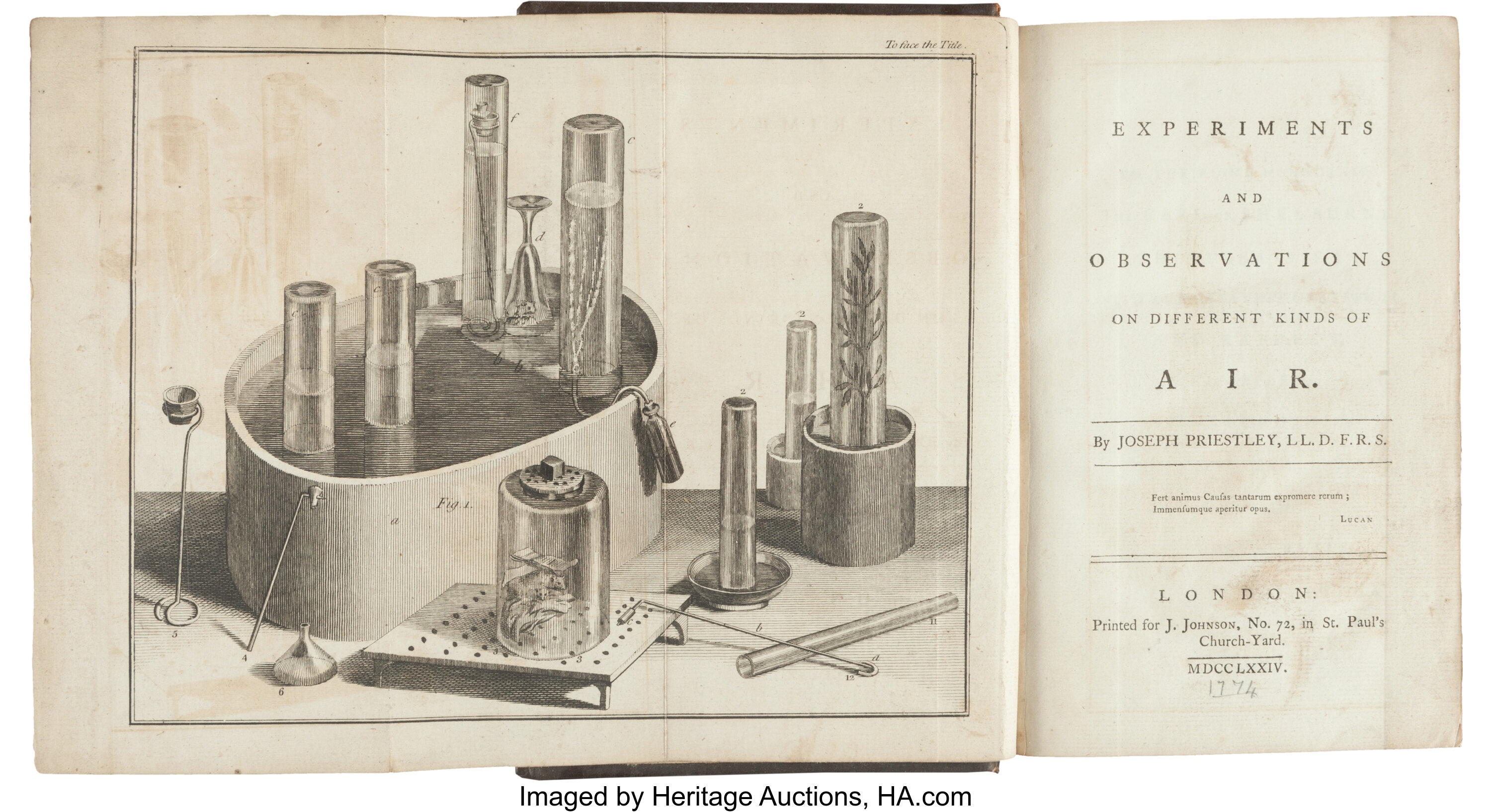 joseph priestley experiment