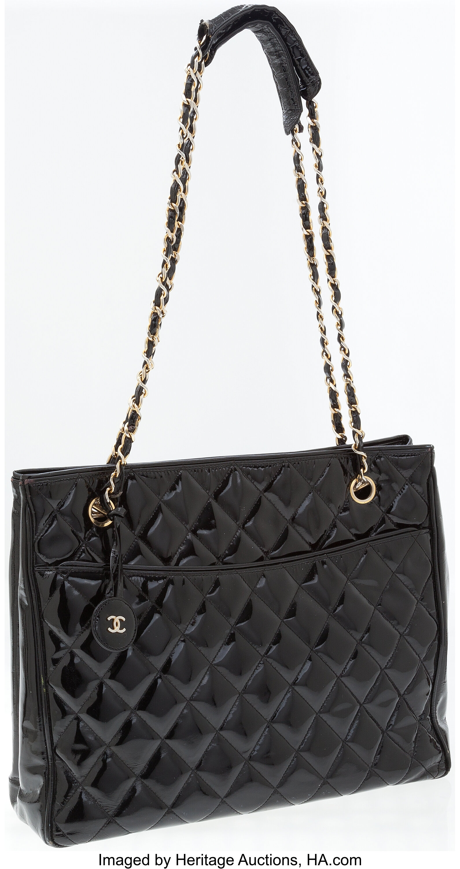 Chanel Black Quilted Leather Camera Bag Auction