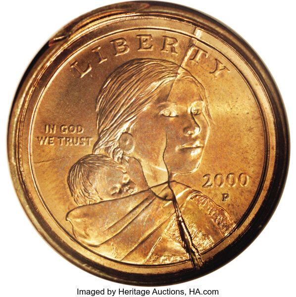 one dollar coin 2000