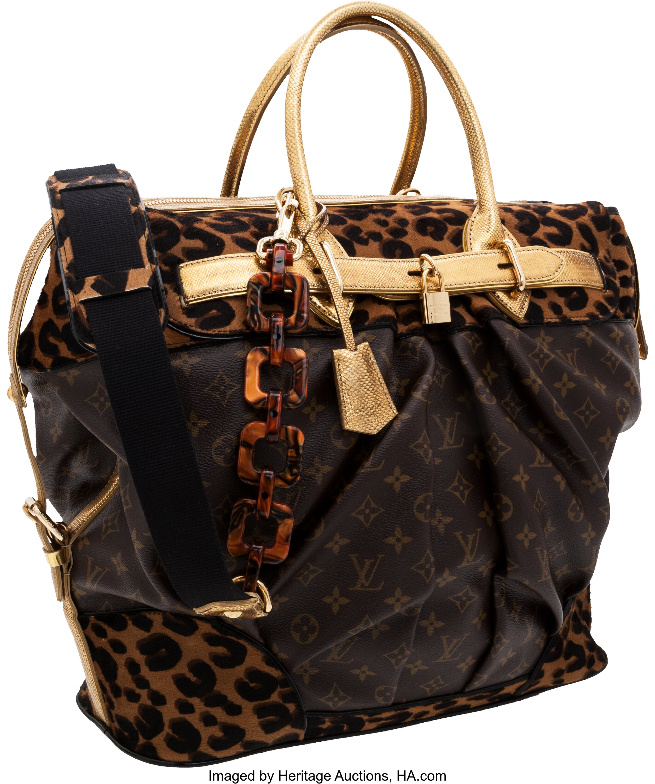 LOUIS VUITTON Collector Stephen Sprouse Leopard Speedy Bag For Sale at  1stDibs