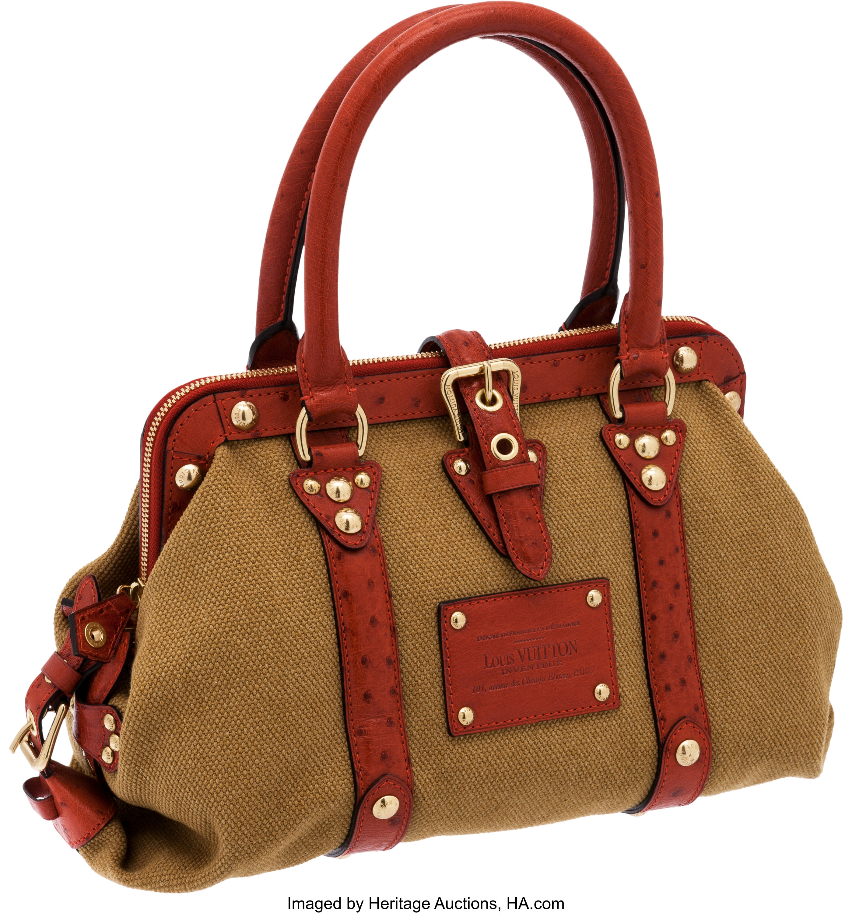 Sold at Auction: Louis Vuitton Galliera Inventeur Bag