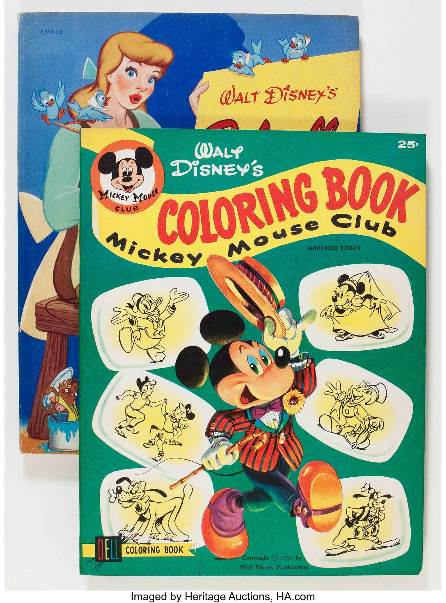 WALT DISNEYs PAINT BOOK, Whitman Books 1944, Vintage Disneyana, colori –  NEET STUFF