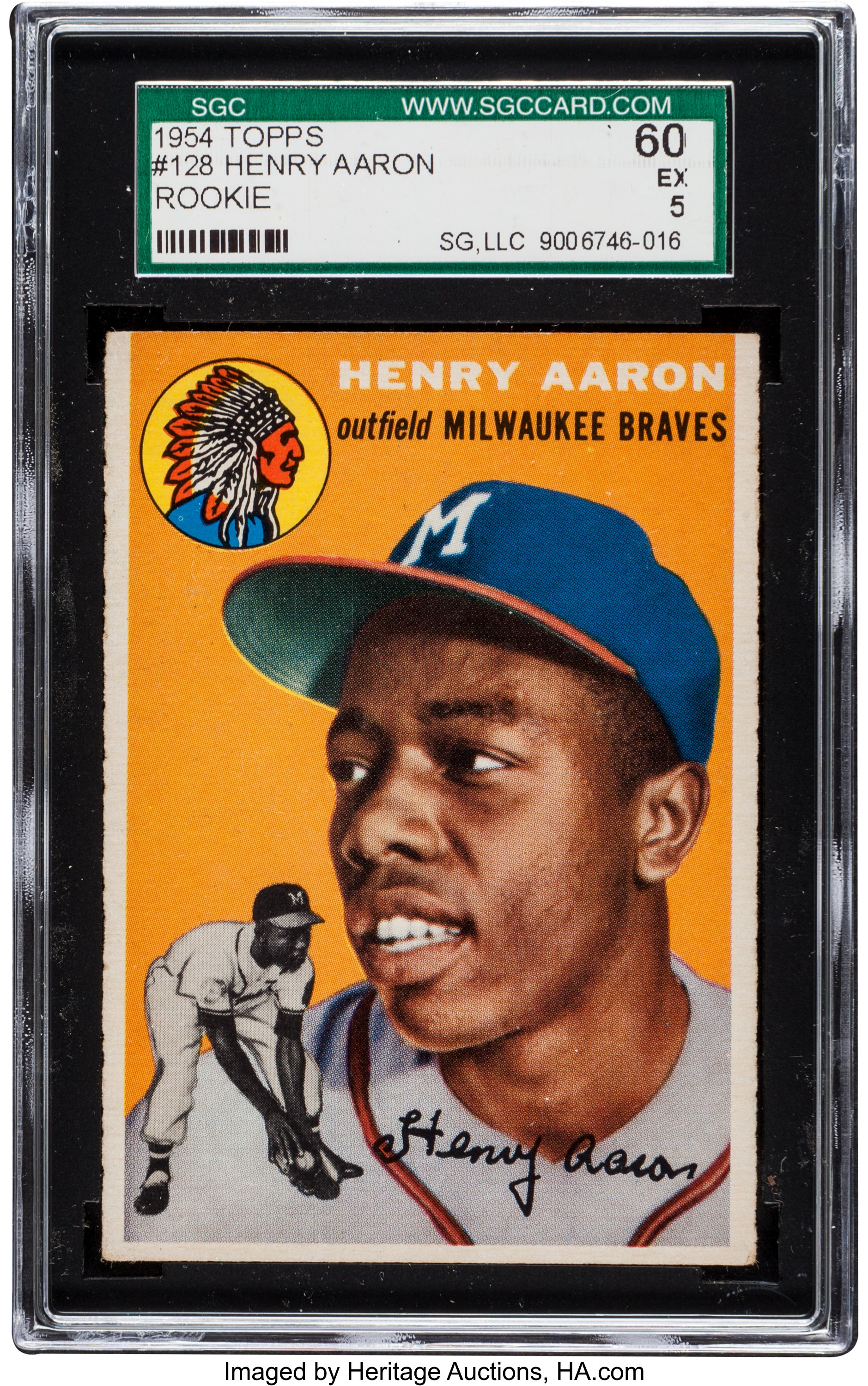 Hank Aaron of the Milwaukee Braves Poster by Retro Images Archive