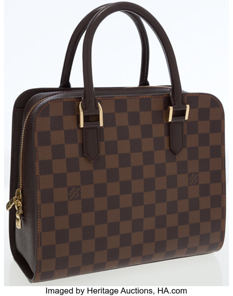 Louis Vuitton Triana Damier Ebene Shoulder Bag