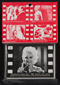 Marilyn Monroe (NMMM, 1963). Trade Cards (20) (2.5 X 3.5) & Stand, Lot  #50271