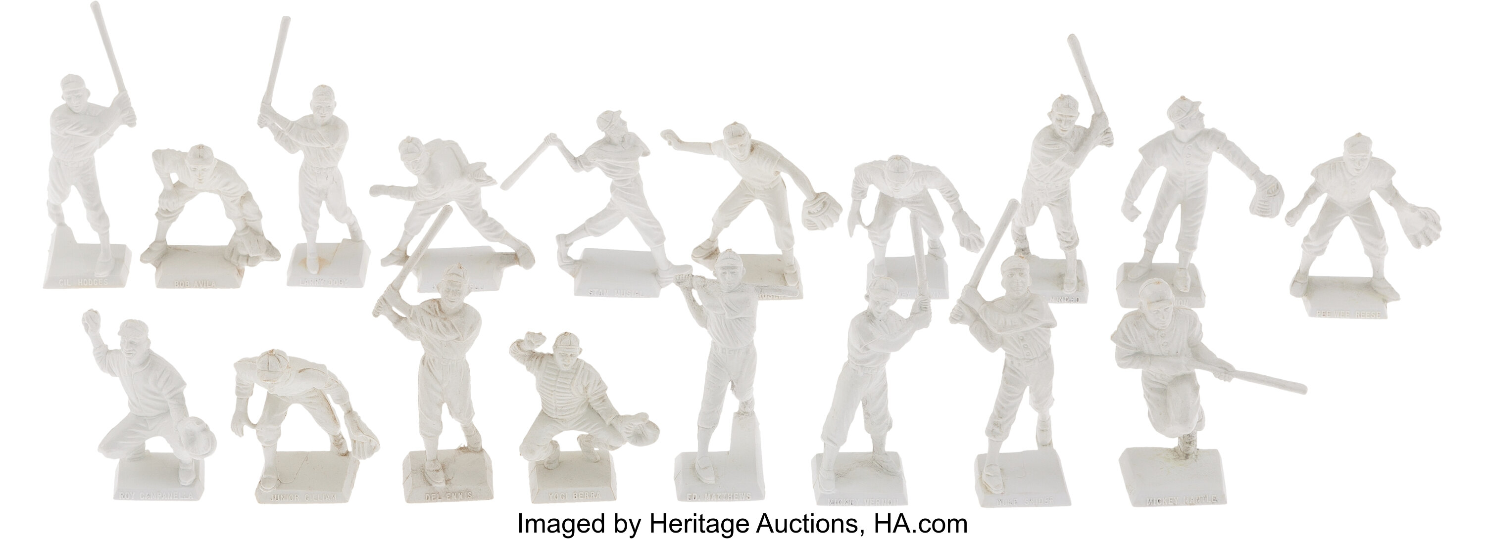 Vintage 1956 Big League Stars Statues Pee Wee Reese Statue