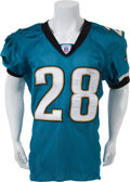 Lot Detail - 2002 Fred Taylor Game Used Jacksonville Jaguars White Jersey  Photo Matched To 5 Games