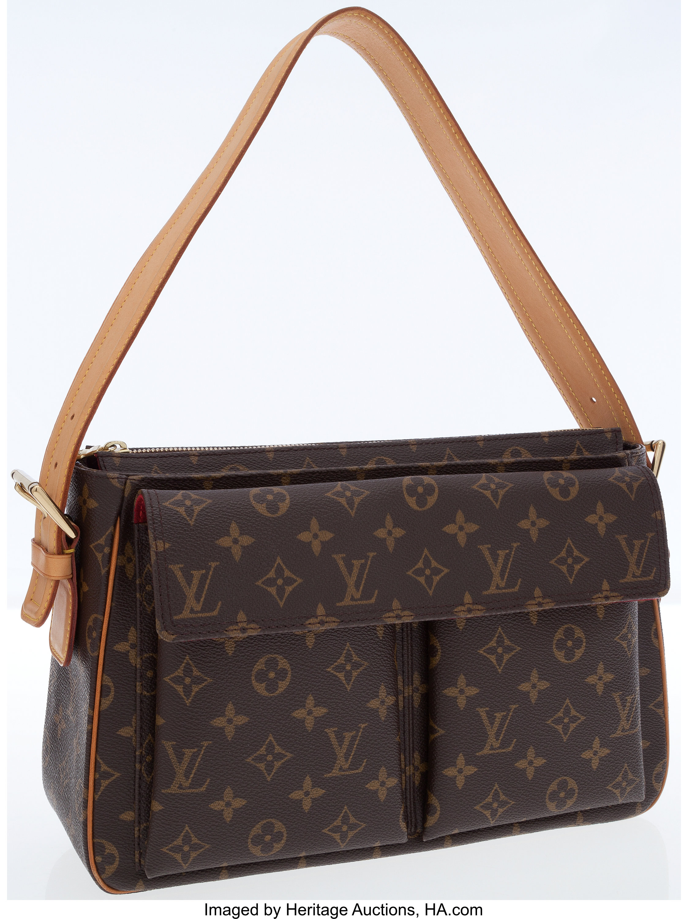 Louis Vuitton Louis Vuitton Viva Cite MM Monogram Canvas Shoulder Bag