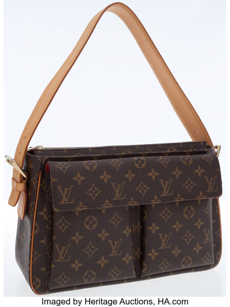 Authentic LOUIS VUITTON Monogram Viva-Cite MM