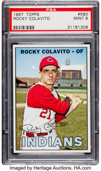 Rocky Colavito Baseball Cards