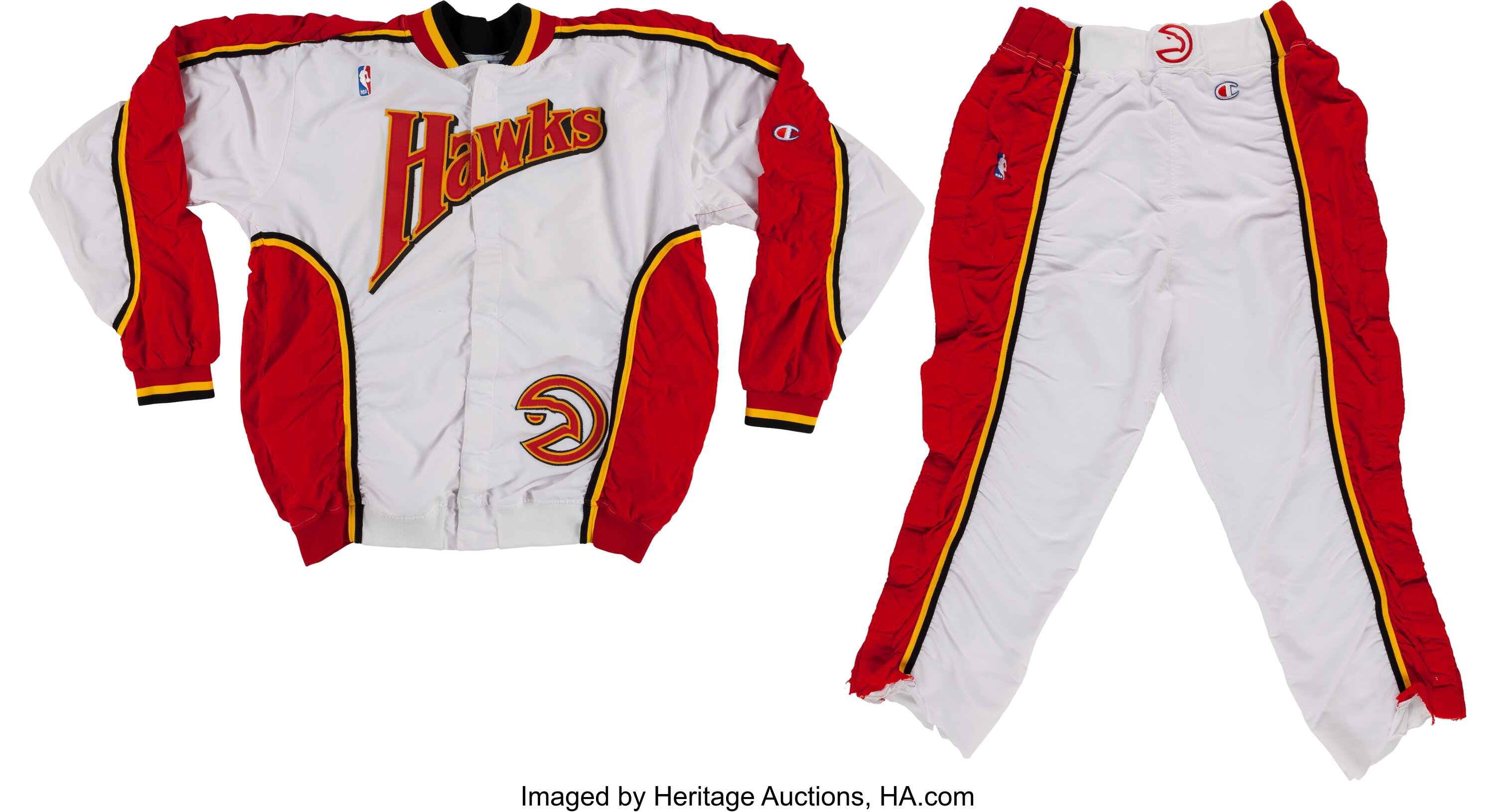 NBA Jersey Atlanta Hawks 1995 1996 Warm up Shooting Shirt 