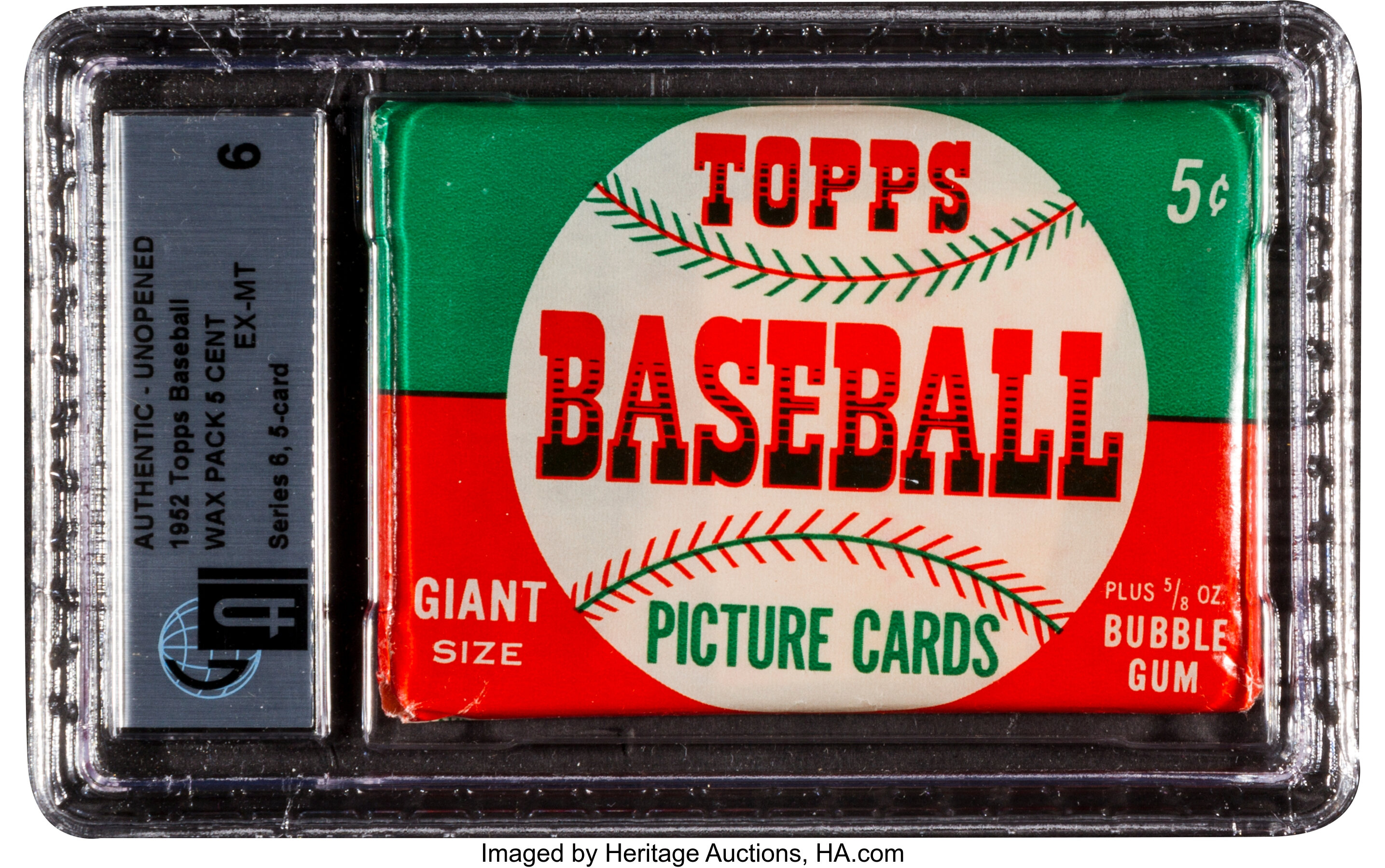 1952-1956 Topps 1-Screw Holder (5 Year+ UV)