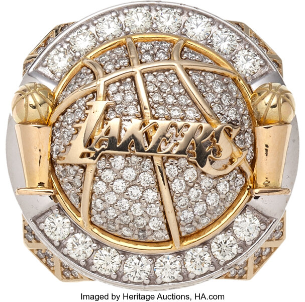 Los Angeles Lakers 2010 NBA Championship Ring, Sports Memorabilia, Part  II, Streetwear & Modern Collectibles