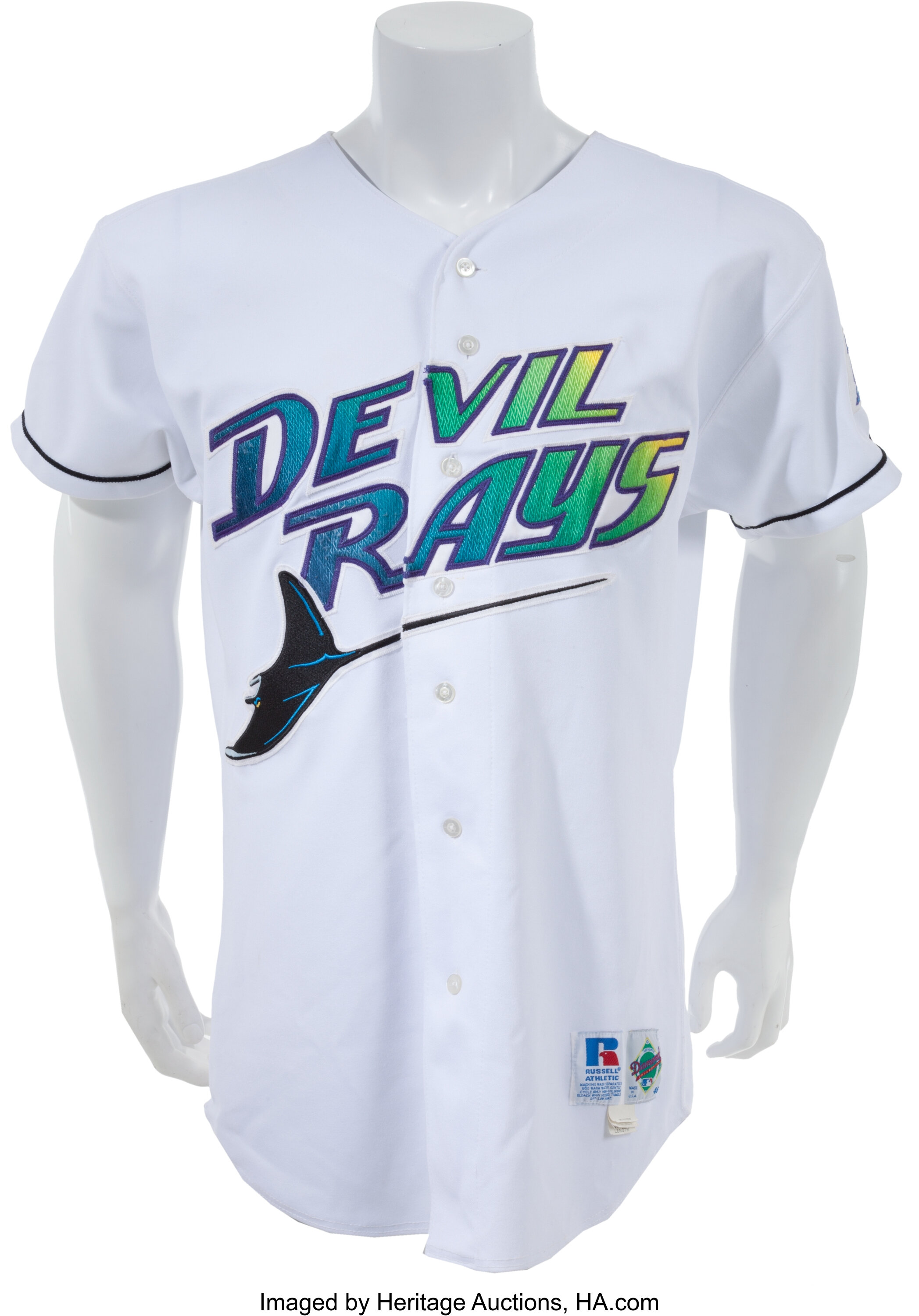 Jimmy Morris Orlando Rays Baseball Jersey The Rookie — BORIZ