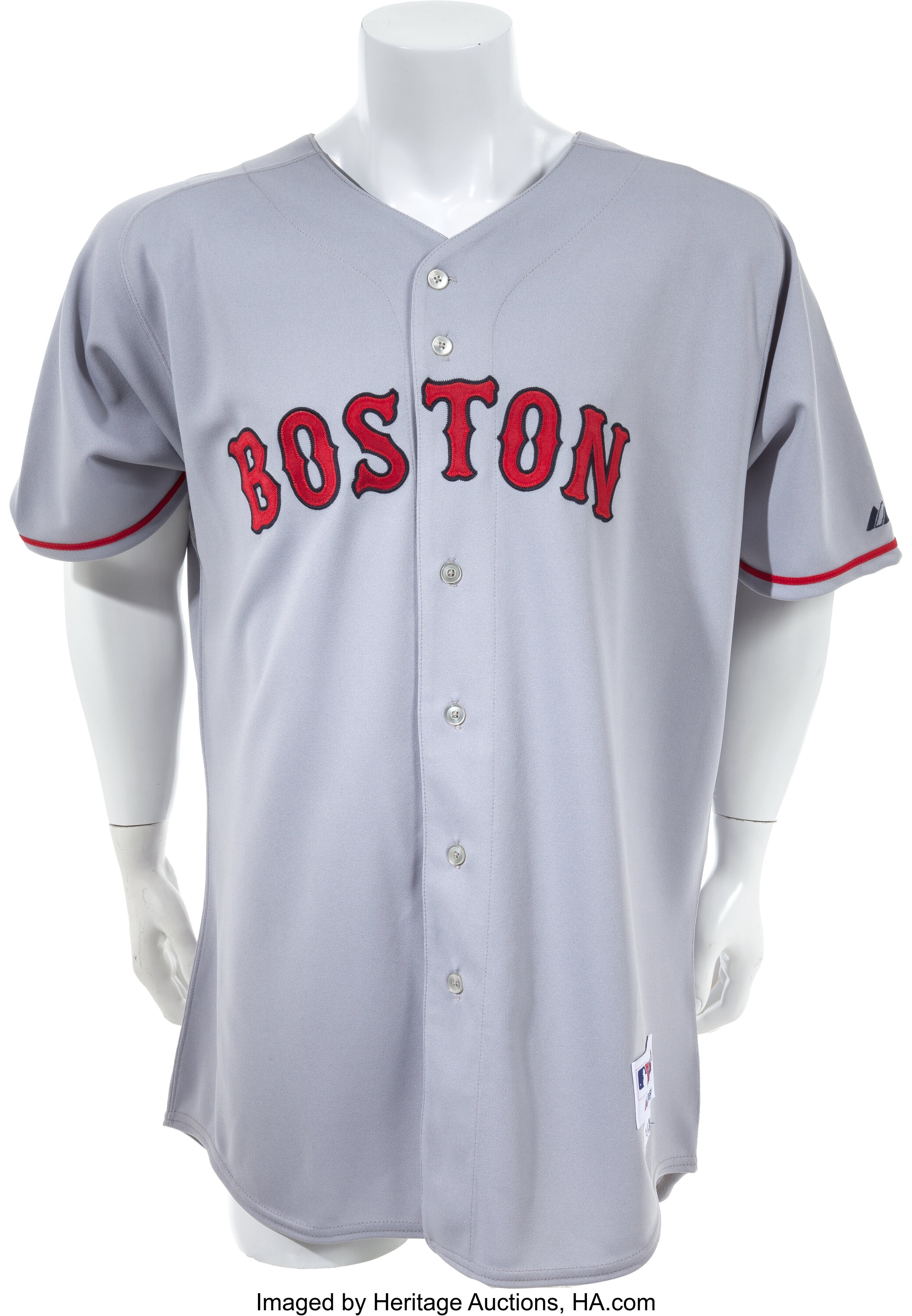 grey red sox jersey